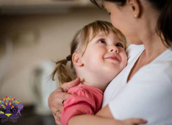 ابراز محبت کودکان