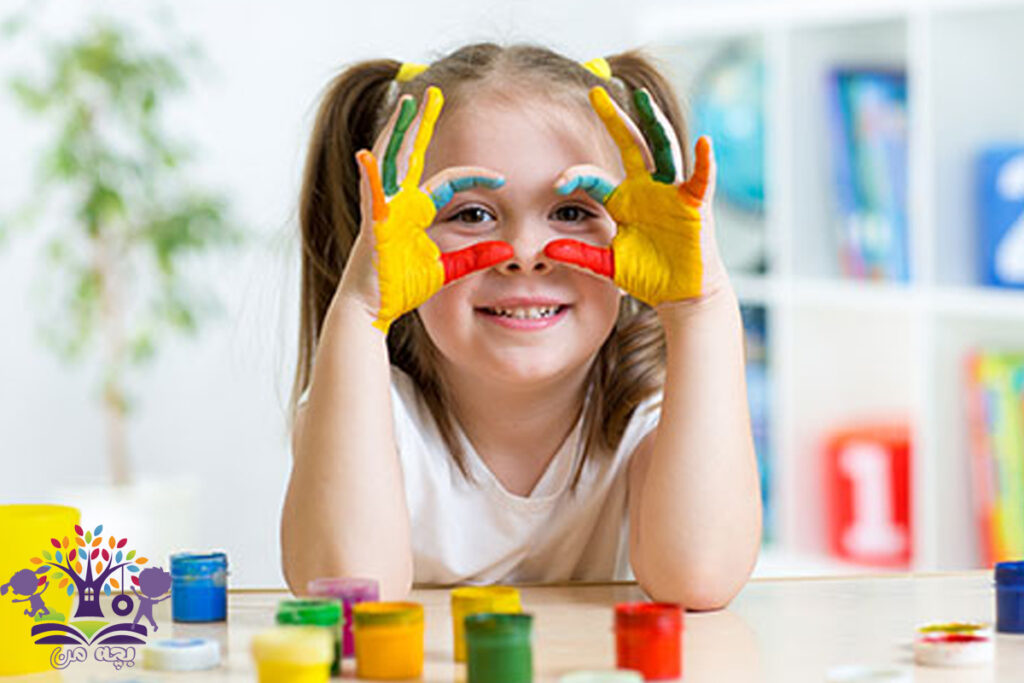 آموزش رنگ‌ ها به کودکان