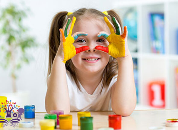 آموزش رنگ‌ ها به کودکان