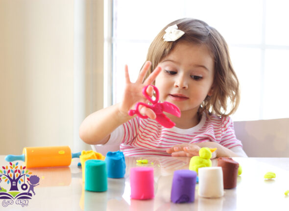 خمیر بازی برای کودکان