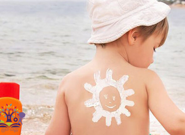 اهمیت استفاده از ضدآفتاب برای کودکان