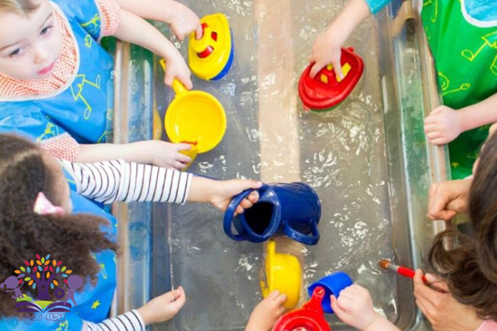 ۱۰ وسیله جذاب برای آب‌ بازی بچه‌ ها