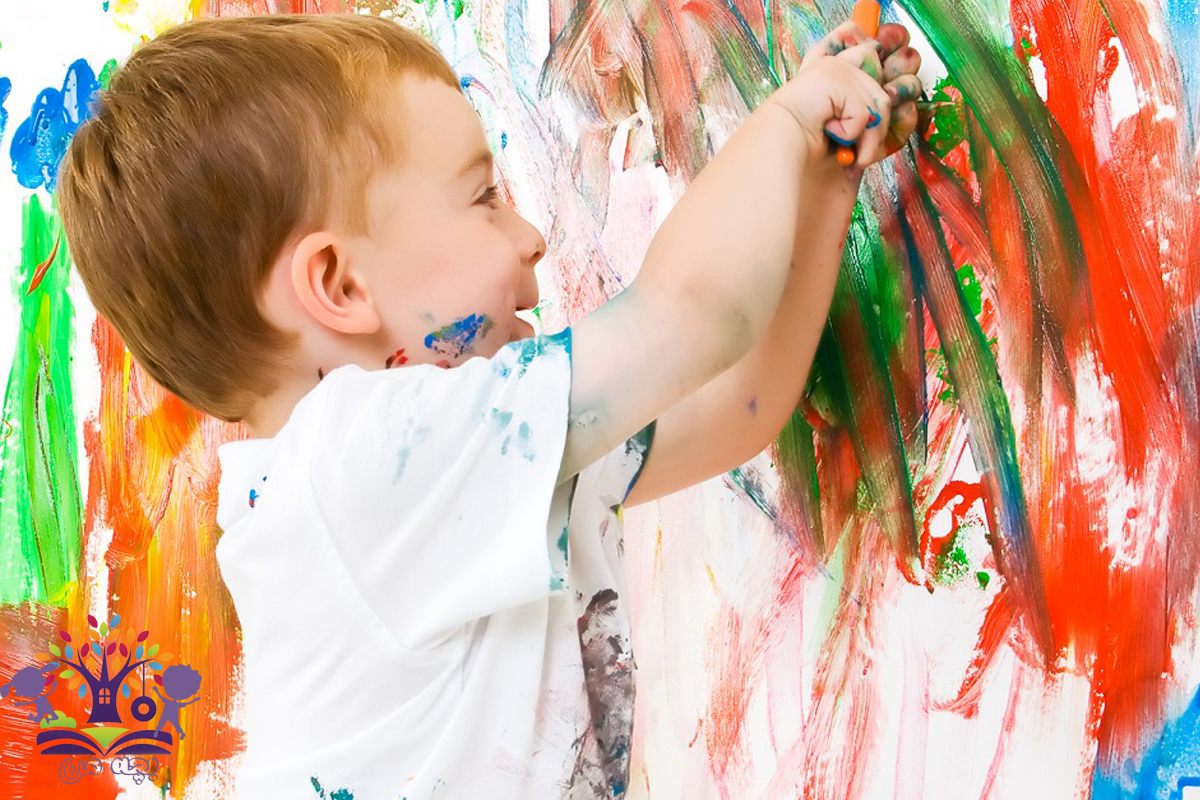 نقاشی درمانی برای کودکان بیش ‌فعال و مضطرب