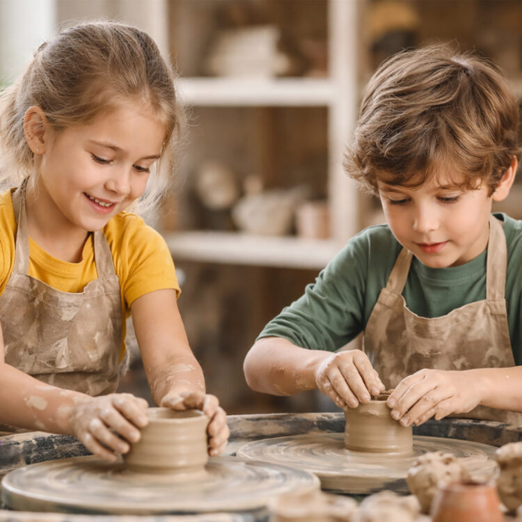 فواید سفالگری برای کودکان