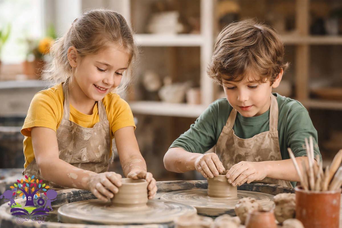 فواید سفالگری برای کودکان